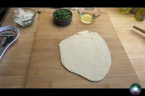 Cliquez pour zoomer ! Cong you bing – Galettes à la ciboule Thermomix par Les saveurs d’Ann’Abel