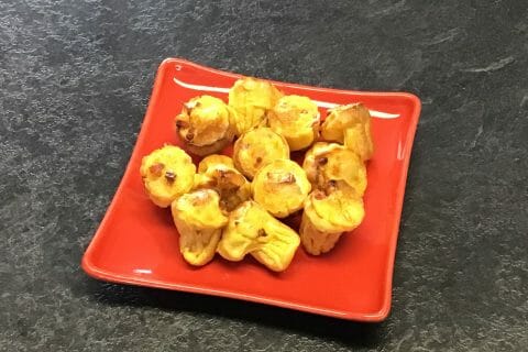 Cliquez pour zoomer ! Crêpes soufflées aux lardons Thermomix par Les saveurs d’Ann’Abel