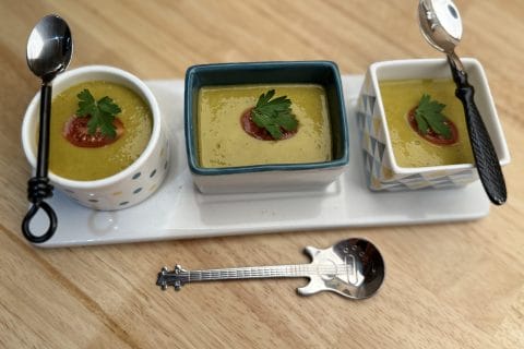 Cliquez pour zoomer ! Gaspacho mexicain Thermomix par Les saveurs d’Ann’Abel