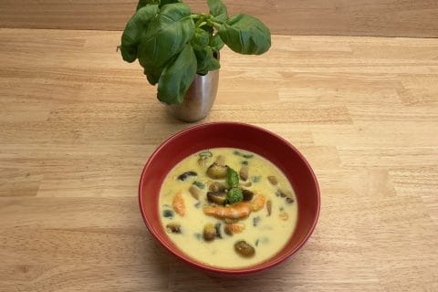 Cliquez pour zoomer ! Soupe curry-coco aux champignons Thermomix par Les saveurs d’Ann’Abel