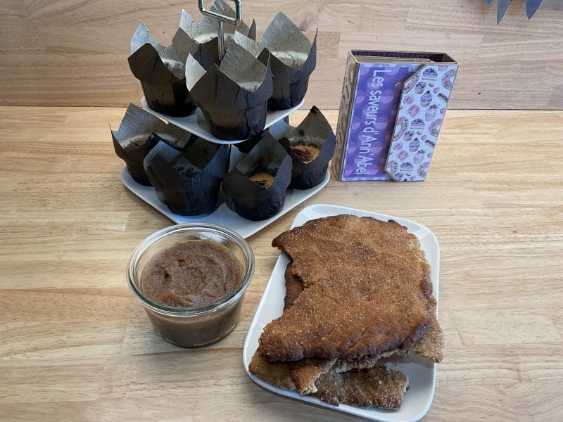 Cliquez pour zoomer ! Galette sucrée au vin blanc et à l’huile d’olive Thermomix par Les saveurs d’Ann’Abel