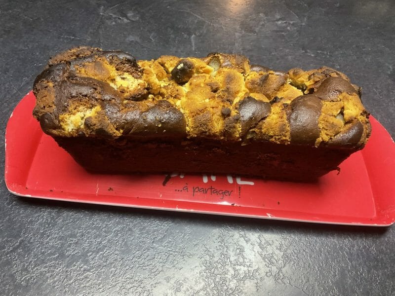 Cliquez pour zoomer ! Crumb cake poires et chocolat Thermomix par Les saveurs d’Ann’Abel