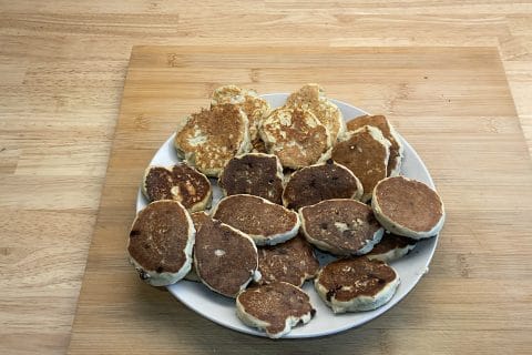 Cliquez pour zoomer ! Pancakes à la banane Thermomix par Les saveurs d’Ann’Abel