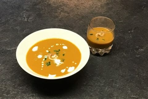 Cliquez pour zoomer ! Bisque de crevettes Thermomix par Les saveurs d’Ann’Abel