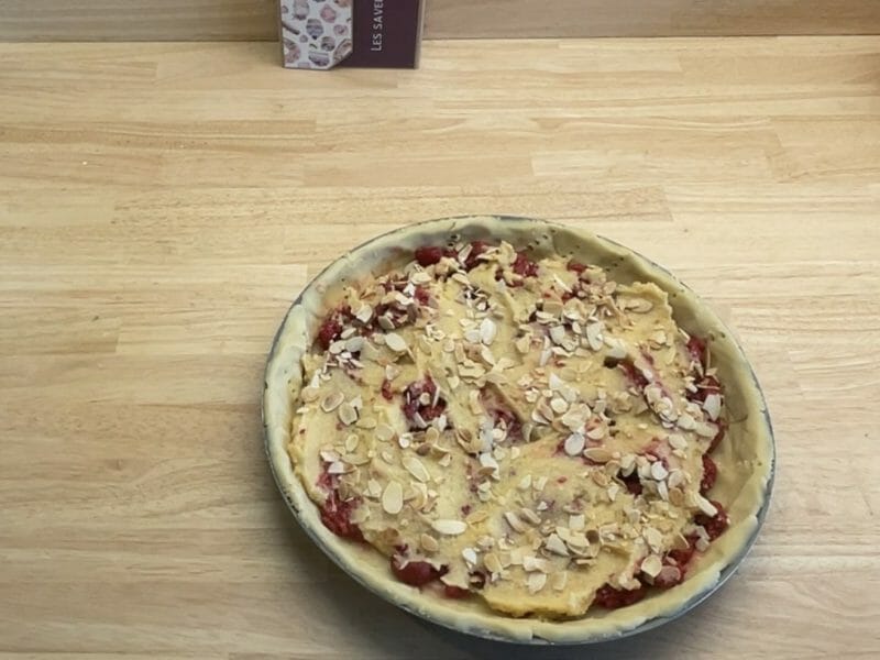 Cliquez pour zoomer ! Tarte amandine aux fruits rouges Thermomix par Les saveurs d’Ann’Abel