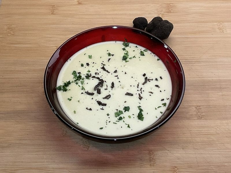 Cliquez pour zoomer ! Velouté de pommes de terre à l’irlandaise Thermomix par Les saveurs d’Ann’Abel