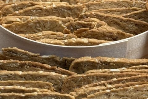 Cliquez pour zoomer ! Biscuits pain d’amandes Thermomix par Les saveurs d’Ann’Abel