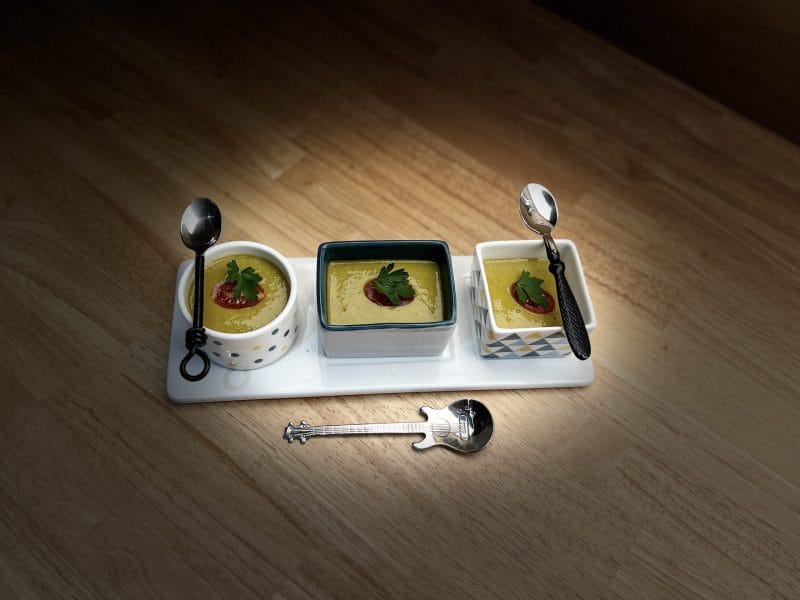 Cliquez pour zoomer ! Gaspacho mexicain Thermomix par Les saveurs d’Ann’Abel