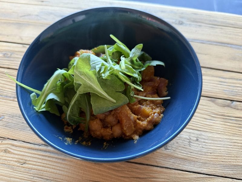 Cliquez pour zoomer ! Curry de butternut, pois chiches et lentilles Thermomix par Les saveurs d’Ann’Abel