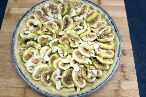 Cliquez pour zoomer ! Tarte aux figues Thermomix par Les saveurs d’Ann’Abel