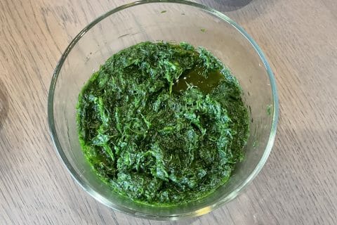 Cliquez pour zoomer ! Pesto à l’ail des ours Thermomix par Les saveurs d’Ann’Abel