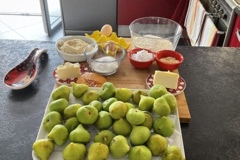 Cliquez pour zoomer ! Tarte aux figues Thermomix par Les saveurs d’Ann’Abel