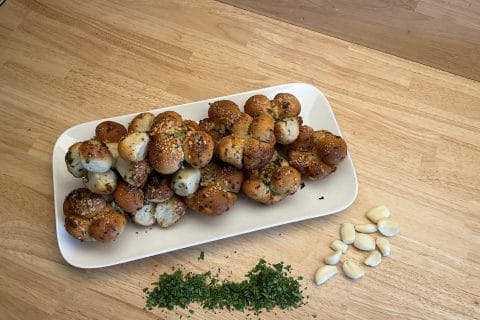 Cliquez pour zoomer ! Mini monkey bread à l’ail Thermomix par Les saveurs d’Ann’Abel