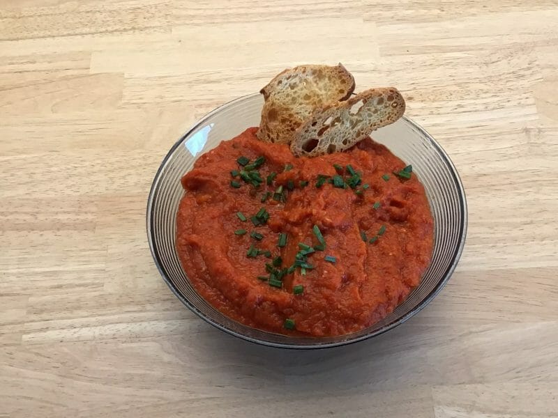 Cliquez pour zoomer ! Ajvar Thermomix par Les saveurs d’Ann’Abel