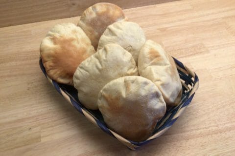 Cliquez pour zoomer ! Pain pita Thermomix par Les saveurs d’Ann’Abel