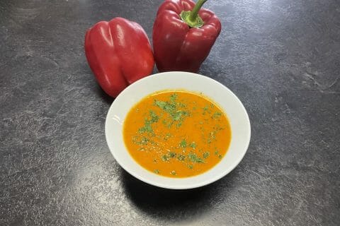 Cliquez pour zoomer ! Velouté de poivrons Thermomix par Les saveurs d’Ann’Abel