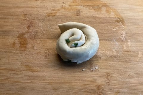 Cliquez pour zoomer ! Cong you bing – Galettes à la ciboule Thermomix par Les saveurs d’Ann’Abel