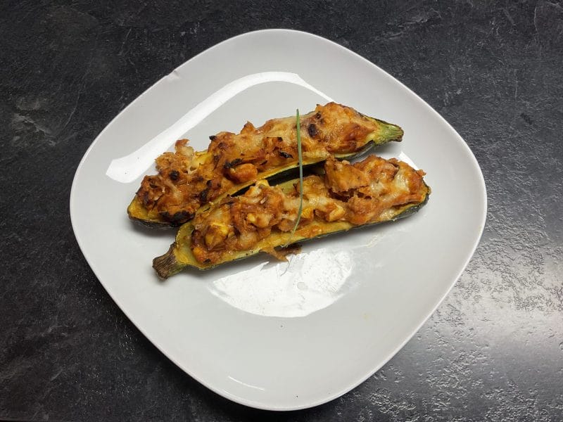 Cliquez pour zoomer ! Courgettes farcies à la viande hachée Thermomix par Les saveurs d’Ann’Abel