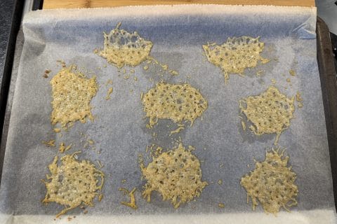 Cliquez pour zoomer ! Tuiles au parmesan Thermomix par Les saveurs d’Ann’Abel