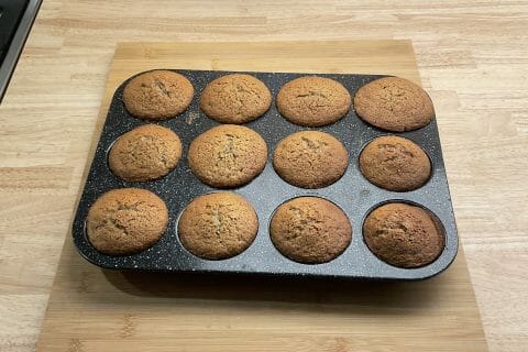 Cliquez pour zoomer ! Muffins crème de marrons Thermomix par Les saveurs d’Ann’Abel