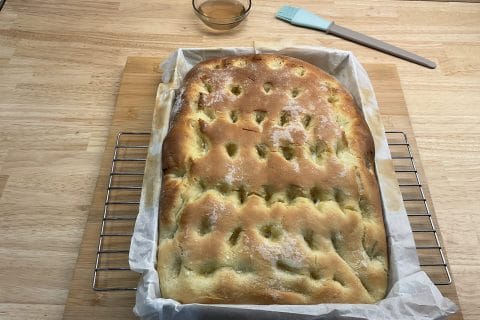 Cliquez pour zoomer ! Fougasse d’Aigues-Mortes Thermomix par Les saveurs d’Ann’Abel