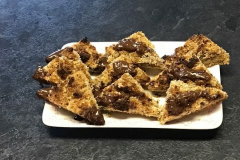 Cliquez pour zoomer ! Triangles aux noisettes Thermomix par Les saveurs d’Ann’Abel