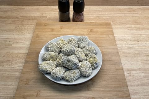 Cliquez pour zoomer ! Menchi-katsu – Boeuf haché pané Thermomix par Les saveurs d’Ann’Abel