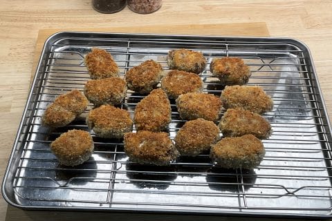 Cliquez pour zoomer ! Menchi-katsu – Boeuf haché pané Thermomix par Les saveurs d’Ann’Abel