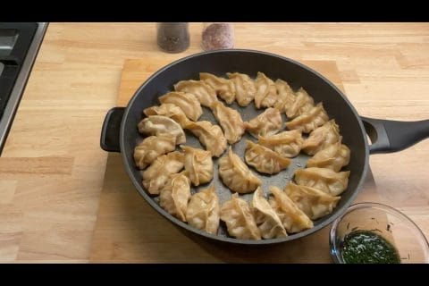 Cliquez pour zoomer ! Gyoza poulet et chou chinois Thermomix par Les saveurs d’Ann’Abel