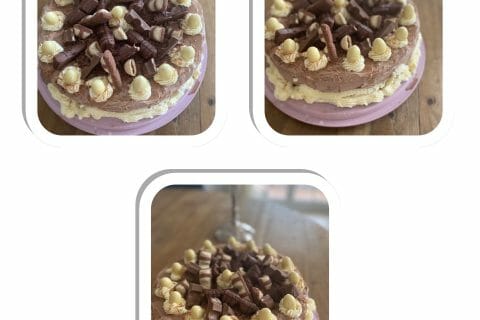 Cliquez pour zoomer ! Layer cake Kinder Bueno Thermomix par giucaba
