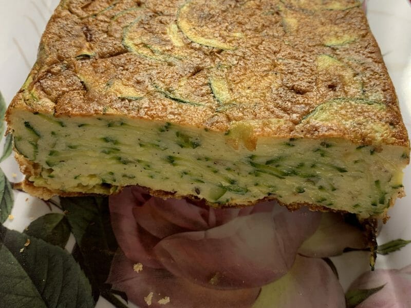 Cliquez pour zoomer ! Gâteau invisible aux courgettes Thermomix par catsto