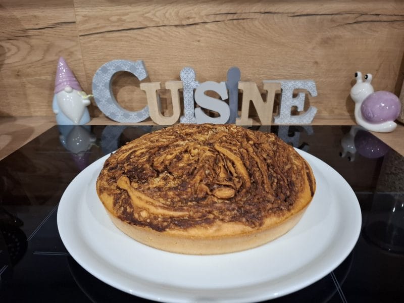 Cliquez pour zoomer ! Gâteau brioché façon cinnamon rolls Thermomix par Petroni