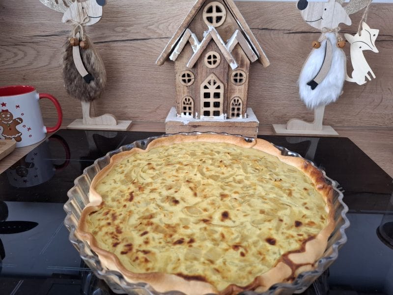Cliquez pour zoomer ! Tarte fondante aux endives et au curry Thermomix par Petroni