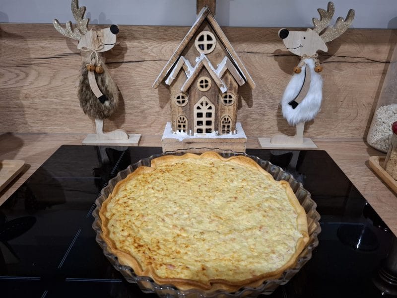 Cliquez pour zoomer ! Quiche fenouil, chèvre et chorizo Thermomix par Petroni
