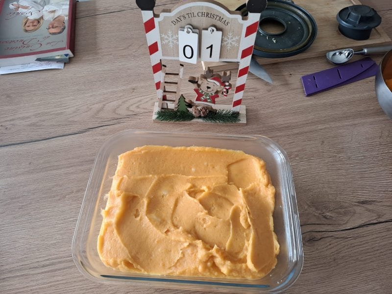 Cliquez pour zoomer ! Purée de pommes de terre et patates douces Thermomix par Petroni