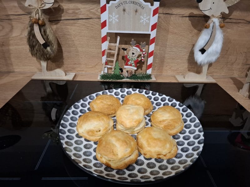 Cliquez pour zoomer ! Feuilletés au chèvre et aux pommes Thermomix par Petroni