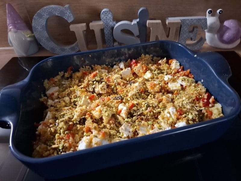 Cliquez pour zoomer ! Gratin de boulgour à l’orientale Thermomix par Petroni