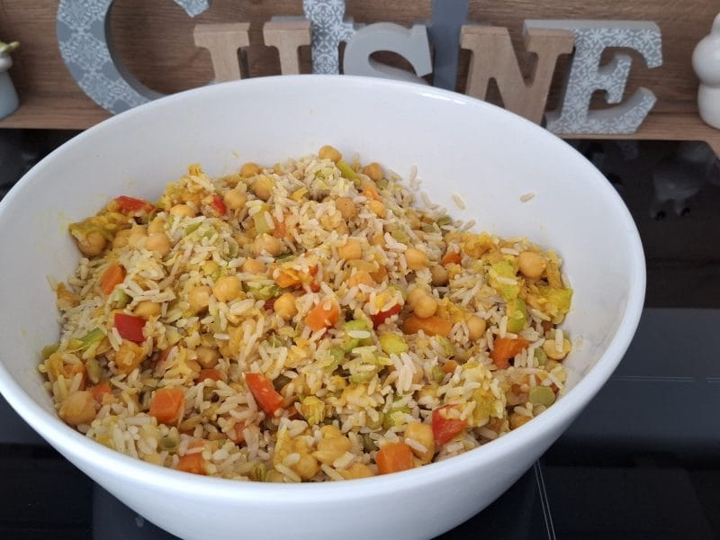 Cliquez pour zoomer ! Bowl méditerranéen aux légumes et céréales Thermomix par Petroni