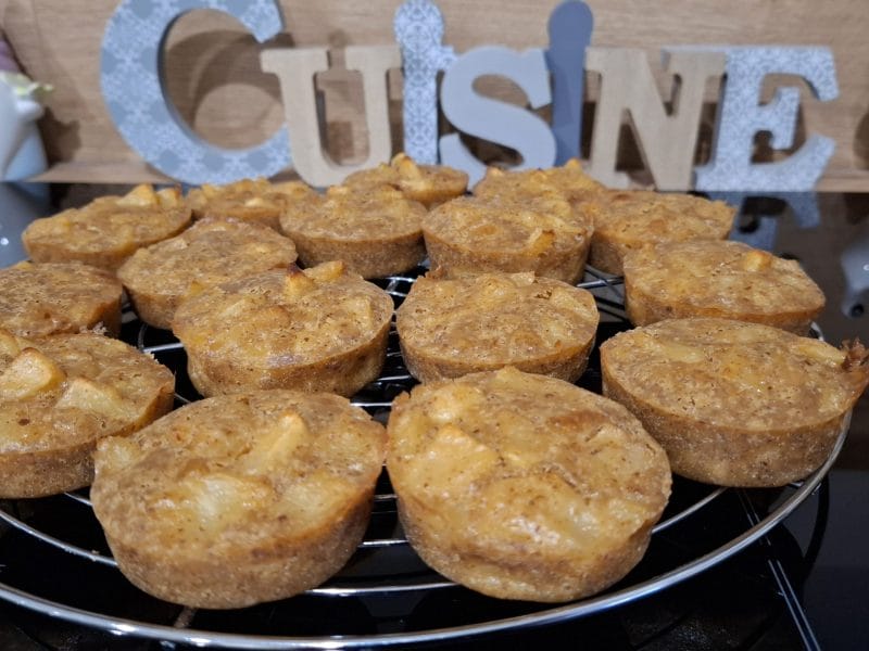 Cliquez pour zoomer ! Petits moelleux aux pommes Thermomix par Petroni
