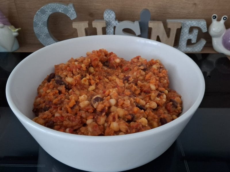 Cliquez pour zoomer ! Chili végétarien Thermomix par Petroni