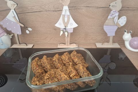 Cliquez pour zoomer ! Galettes de lentilles et quinoa Thermomix par Petroni