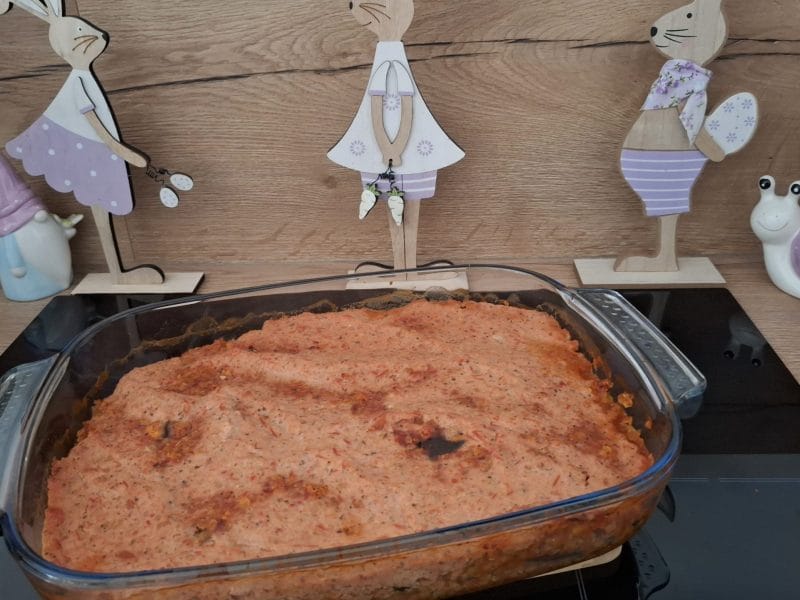 Cliquez pour zoomer ! Moussaka de lentilles corail Thermomix par Petroni