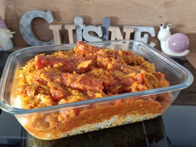 Cliquez pour zoomer ! Rougail saucisse Thermomix par Petroni