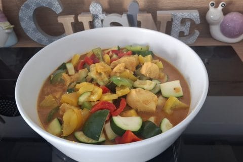 Cliquez pour zoomer ! Dinde massalé coco Thermomix par Petroni