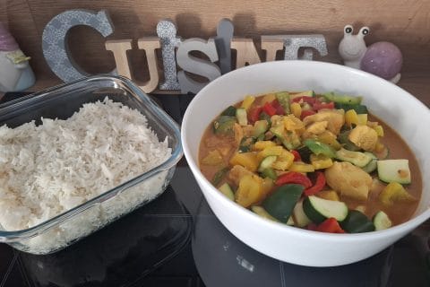 Cliquez pour zoomer ! Dinde massalé coco Thermomix par Petroni