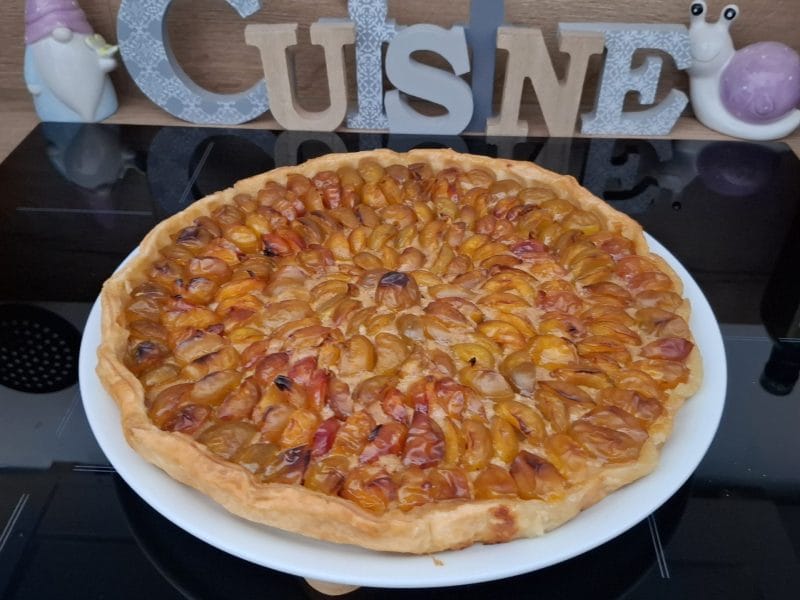 Cliquez pour zoomer ! Tarte aux mirabelles Thermomix par Petroni