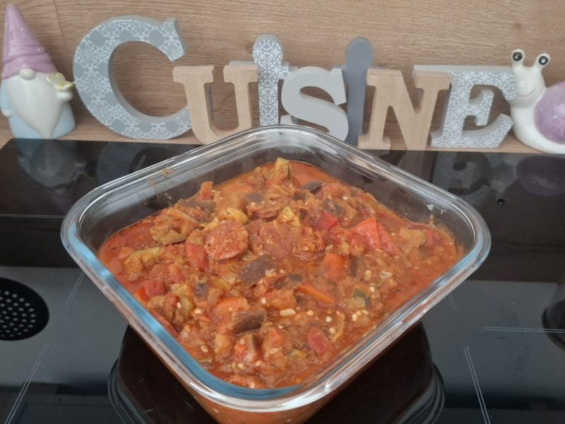 Cliquez pour zoomer ! Mijoté de légumes façon Tex-Mex Thermomix par Petroni