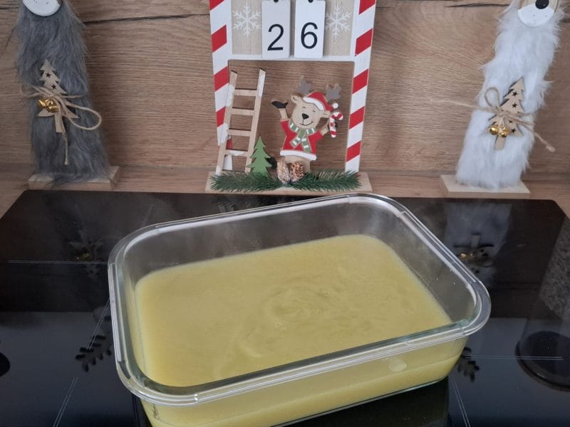 Cliquez pour zoomer ! Compote pomme rhubarbe à la vanille Thermomix par Petroni