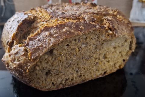 Cliquez pour zoomer ! Pain à la courge et aux graines Thermomix par Petroni