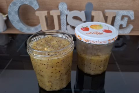 Cliquez pour zoomer ! Confiture kiwis bananes Thermomix par Petroni